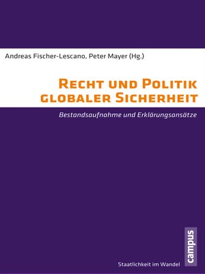 cover image of Recht und Politik globaler Sicherheit